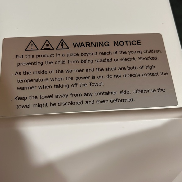 Towel Warmer Cabinet, 8L Hot Bath Towel Warmer Heating Use for Facial - Picture 12 of 15